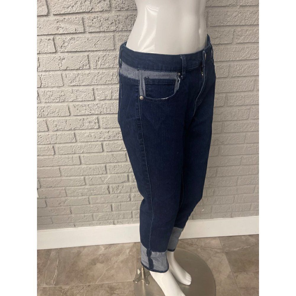ModX Color Block Stretch Jeans Size 10 - Picture 4 of 8
